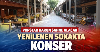 YENİLENEN SOKAKTA KONSER
