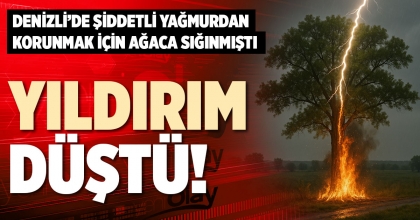 YILDIRIM DÜŞTÜ!