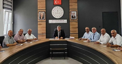 YENİ EĞİTİM VE ÖĞRETİM YILI ÖNCESİ HAZIRLIK TOPLANTISI YAPILDI