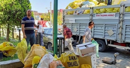 ZİRAİ İLAÇ AMBALAJLARI KAMPANYASINA ÇİFTÇİLER DESTEK VERİYOR