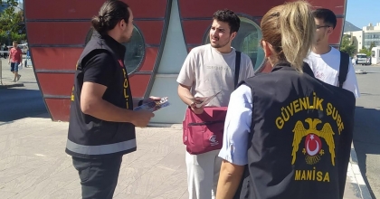 'GÜVENLİ ÜNİVERSİTE' PROJESİYLE 2 BİN 500 ÖĞRENCİ BİLGİLENDİRİLDİ