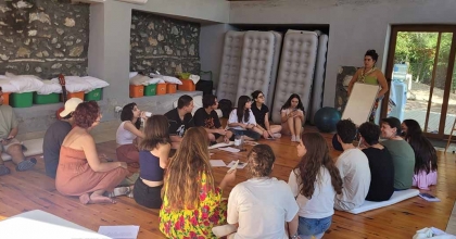 ‘TAŞ, SES, BEDEN ATÖLYESİ’ MUĞLA’DA GERÇEKLEŞTİRİLDİ