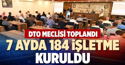 7 AYDA 184 İŞLETME KURULDU