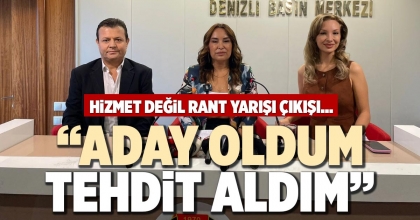 “ADAY OLDUM TEHDİT ALDIM”