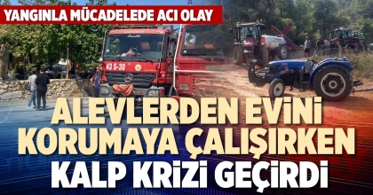 ALEVLERDEN EVİNİ KORUMAYA ÇALIŞIRKEN KALP KRİZİ GEÇİRDİ