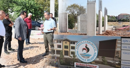 ANAFARTALAR’DAKİ BAKIM EVİ YÜKSELİYOR