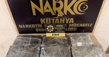 KÜTAHYA'DA UYUŞTURUCU OPERASYONU: 2 TUTUKLAMA