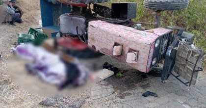 AYDIN’DA TRAKTÖR DEVRİLDİ: 1 ÖLÜ