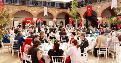 AYDIN PROTOKOLÜ GAZİLERLE YEMEKTE BULUŞTU