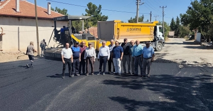 BAKLAN'DA ASFALTLAMA ÇALIŞMALARI SÜRÜYOR