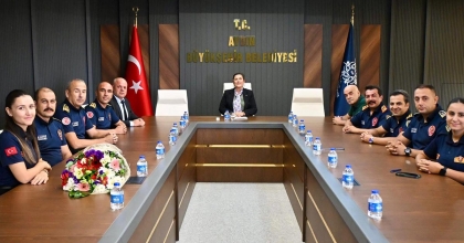 BAŞKAN ÇERÇİOĞLU, İTFAİYE HAFTASI’NI KUTLADI