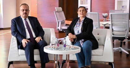  BAŞKAN ÇERÇİOĞLU, VALİ CANBOLAT’I AĞIRLADI