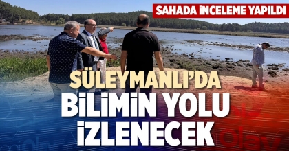 SÜLEYMANLI’DA BİLİMİN YOLU İZLENECEK