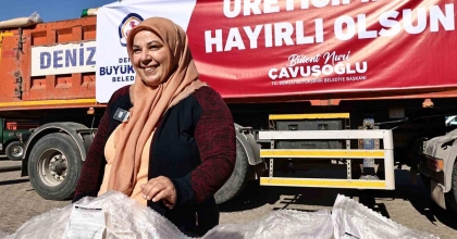 BULDAN VE KALE’YE BÜYÜKŞEHİRDEN DESTEK