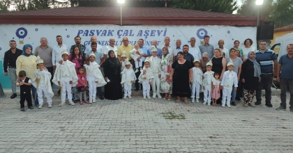 ÇAL’DA 11 ÇOCUK ERKEKLİĞE İLK ADIMINI BİRLİKTE ATTI