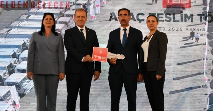 ÇAMELİ BELEDİYESİ’NE TBB’DEN KAMYONET