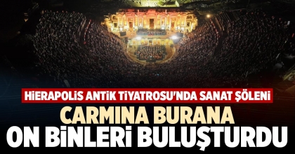 CARMINA BURANA ON BİNLERİ BULUŞTURDU