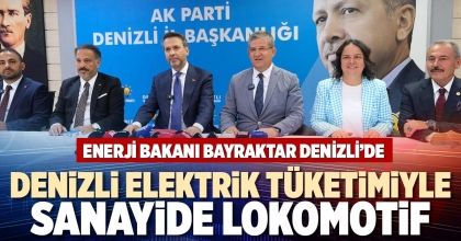 DENİZLİ ELEKTRİK TÜKETİMİYLE SANAYİDE LOKOMOTİF