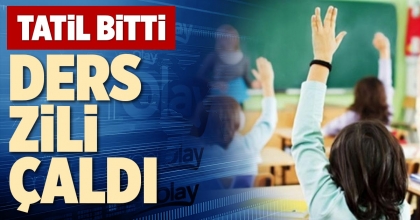 DERS ZİLİ ÇALDI