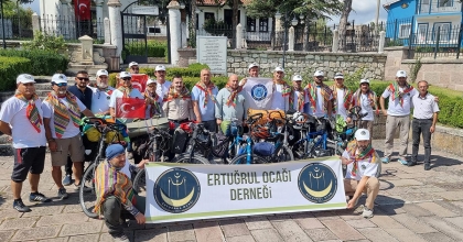 DOMANİÇ HAYME ANA TÜRBESİ'NDEN SÖĞÜT ERTUĞRUL GAZİ TÜRBESİNE BİSİKLETLERLE GİDECEKLER