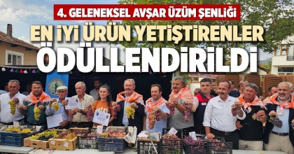 EN İYİ ÜRÜN YETİŞTİRENLER ÖDÜLLENDİRİLDİ