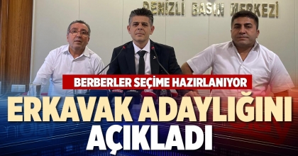 ERKAVAK ADAYLIĞINI AÇIKLADI