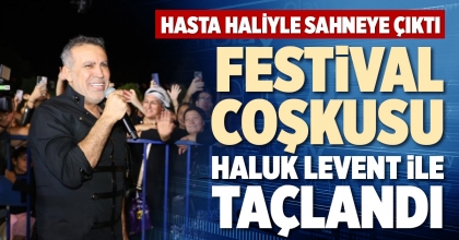 FESTİVAL COŞKUSU HALUK LEVENT İLE TAÇLANDI
