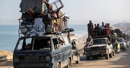 İSRAİL SALDIRILARI SONRASI GAZE'DE YENİ GÖÇ DALGASI BAŞLADI