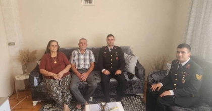 JANDARMA, KIBRIS GAZİLERİNİ UNUTMADI