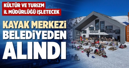 KAYAK MERKEZİ BELEDİYEDEN ALINDI