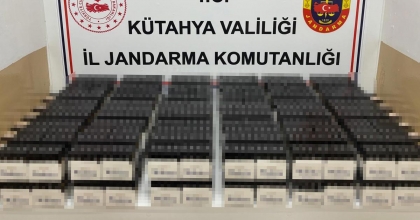 KÜTAHYA'DA 79 BİN 940 ADET BANDROLSÜZ MAKARON ELE GEÇİRİLDİ