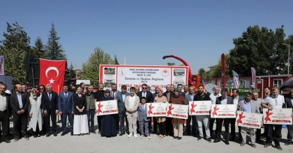 KÜTAHYA'DA ÇİFTÇİLERE 229 MİLYON TL HİBE DESTEĞİ VERİLDİ