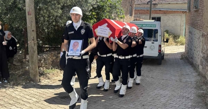 KAZADA HAYATINI KAYBEDEN POLİS MEMURU SON YOLCULUĞUNA UĞURLANDI