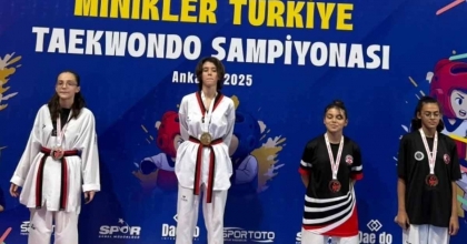 KÖYCEĞİZLİ KOPARAN, TAEKWONDODA TÜRKİYE ŞAMPİYONU OLDU