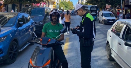 MANİSA’DA MOTOSİKLET VE MOTORLU BİSİKLETLERE SIKI DENETİM