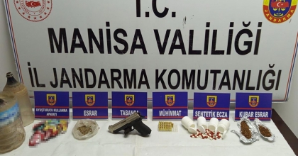MANİSA'DA UYUŞTURUCU OPERASYONU: 2 GÖZALTI