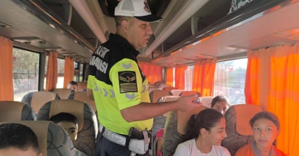 MANİSA'DA OKUL SERVİS ARAÇLARINA YÖNELİK ÖZEL DENETİM