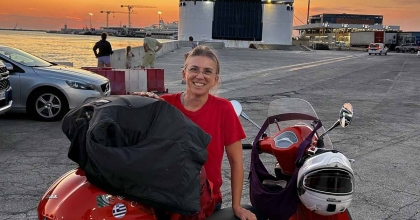 MOTOSİKLETLE 60 YAŞINDA, 60 GÜNLÜK AVRUPA TURU