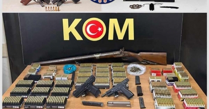 MUĞLA’DA SİLAH OPERASYONU: 2 BİN 264 MERMİ ELE GEÇİRİLDİ