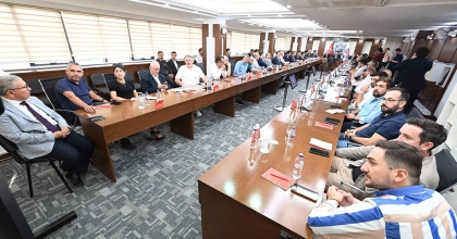 ÖZBEKİSTAN BÜYÜKELÇİSİ, DTO’DA SEKTÖR TEMSİLCİLERİYLE BULUŞTU