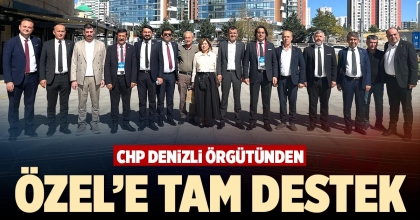 ÖZEL’E TAM DESTEK