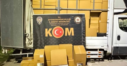 POLİS 4 MİLYONA YAKIN SAHTE BANDROLLÜ MAKARON ELE GEÇİRDİ