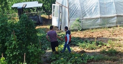SİMAV ESENBAĞ KÖYÜ’NDE SEL VE SU BASKININDAN ZARAR GÖREN TARIM ALANLARI TESPİT EDİLDİ