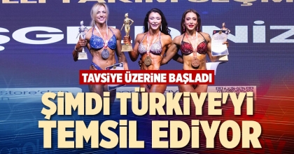 ŞİMDİ TÜRKİYE'Yİ TEMSİL EDİYOR