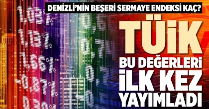 TÜİK, BU DEĞERLERİ İLK KEZ YAYIMLADI