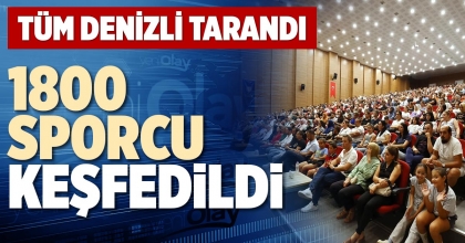 1800 SPORCU KEŞFEDİLDİ