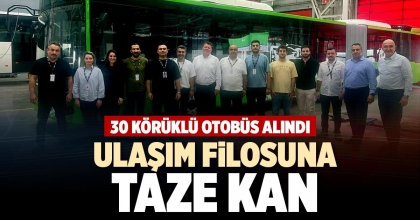 ULAŞIM FİLOSUNA TAZE KAN