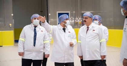 VALİ CANBOLAT, KÖŞK’TE GIDA TESİSİNİ İNCELEDİ