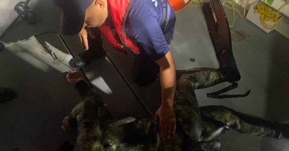 YÜZEREK YUNANİSTAN’A GEÇMEYE ÇALIŞTI