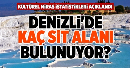 DENİZLİ'DE KAÇ SİT ALANI BULUNUYOR?